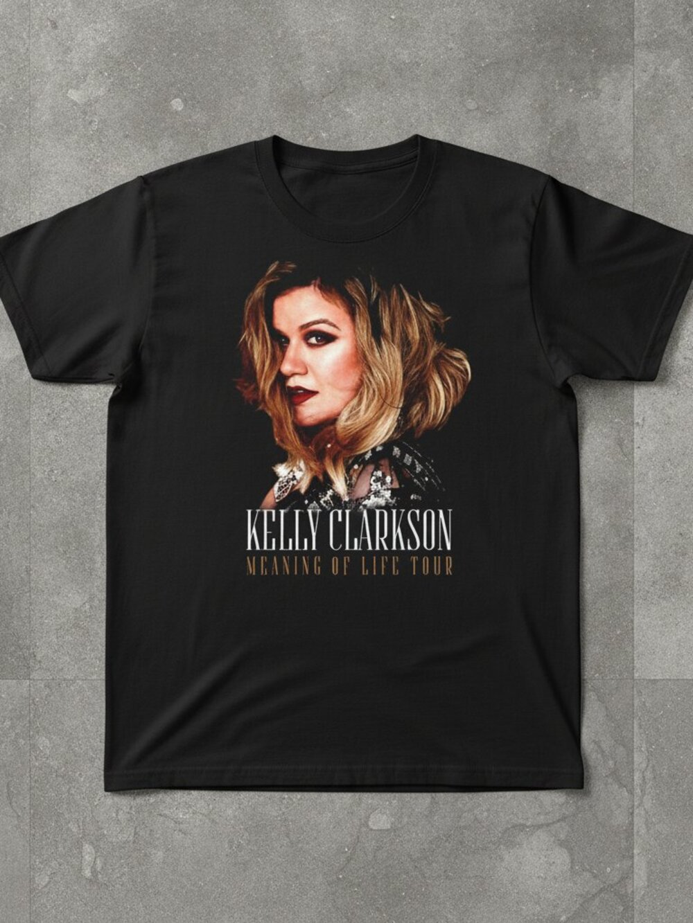 Kelly Clarkson Meaning of Life Tour Shirt, Vintage Concert Graphic Tee